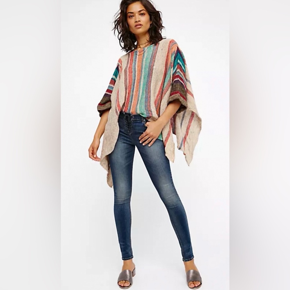 Free People Fressia Pullover Sweater Top